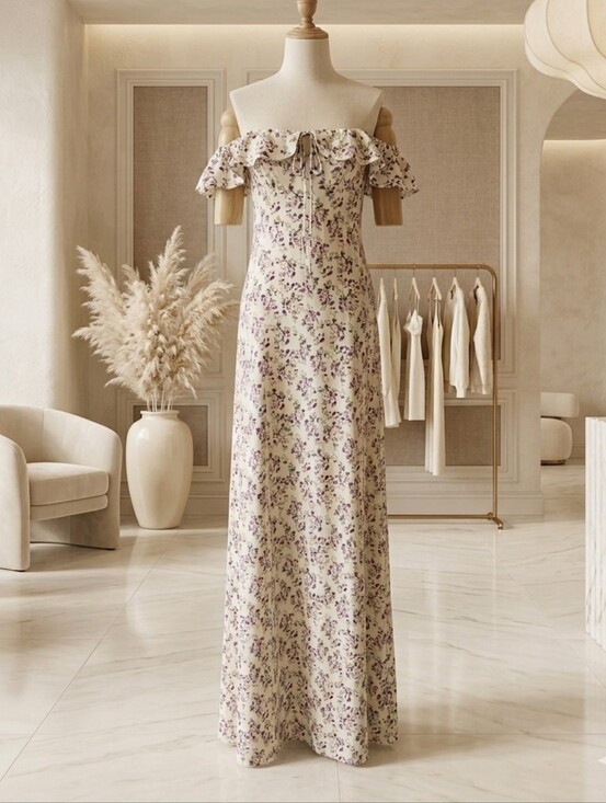 wild fable Dresses & Skirts - 🌸 Wild Fable Romantic Floral Maxi Dress – Size Small 🌸